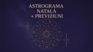 Pachet: Astrograma natală + Previziuni